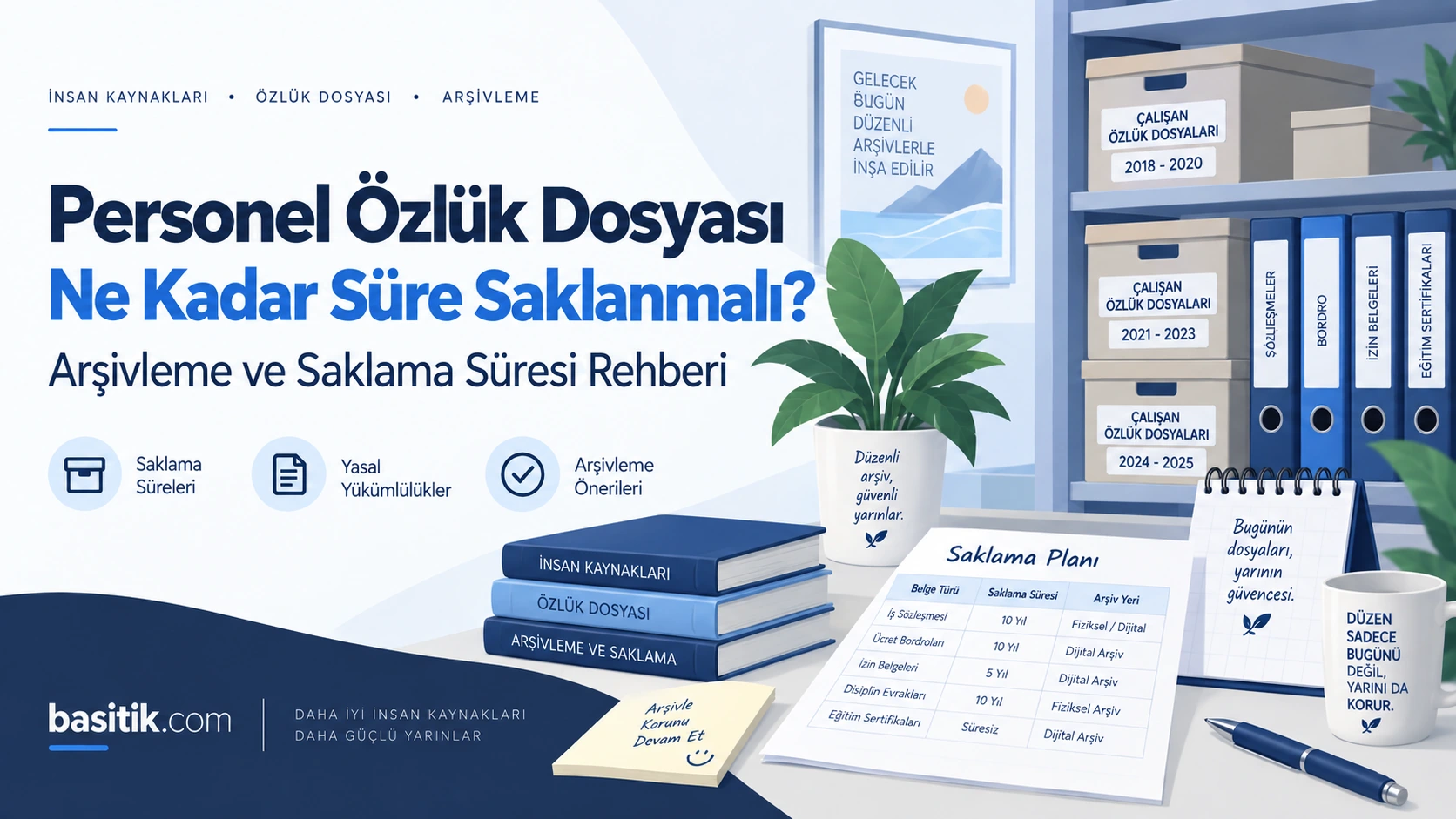 Personel Özlük Dosyası Ne Kadar Süre Saklanmalı?